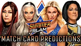 WWE SUMMERSLAM 2022 EARLY MATCH CARD PREDICTIONS