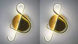 Membuat Sendiri Lampu Dinding dari Paralon