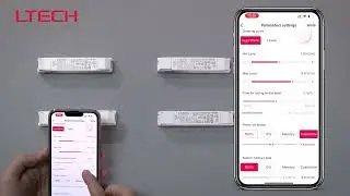 Ltech 6W DALI Driver NFC Operarion