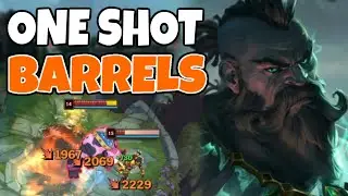 GANKPLANK but I build LETHALITY & CRIT so you die in ONE BARREL (I CRIT FOR OVER 2200) | 12.9