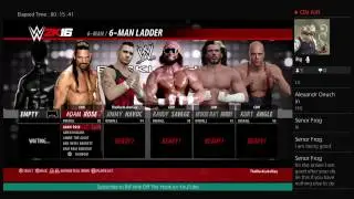 WWE 2k16 Live YouTube War Bill Vink Vs Senor Frog Online Matches Ep2