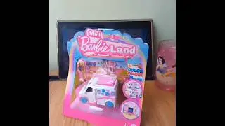@Barbie Mini BarbieLand Care Clinic Vehicle & Medical Office 🏢 🚑