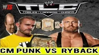 WWE PPV - CM Punk vs Ryback WWE TLC 2012 WWE Championship (WWE '13 Preview Match)