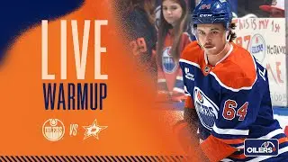 ARCHIVE | Warmup  -  Oilers vs Stars