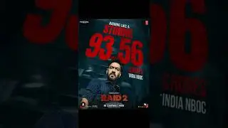RAID 2 🔥8th Day Box Office Collection #ajaydevgan #raid #raid2 #vaanikapoor