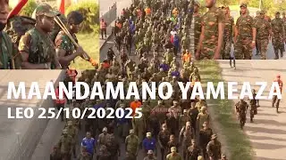MAANDAMANO YA POLICI NA WANAJESHI  WAKIANDAMANA KUZUUYA MANDANO YA YA WANAINCHI NI HATARI
