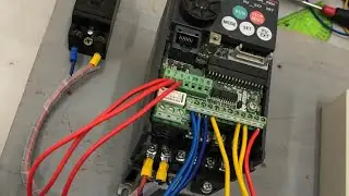 Cài đặt biến tần Mitsubishi FR-E720-0.75K để điều khiển tốc độ động cơ bằng 3 nút nhấn ngoài