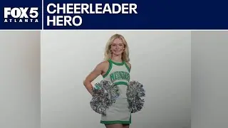 Cheerleader leaps into action to save neighbor | FOX 5 News