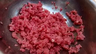 HOW TO MINCE MEAT WITHOUT MEAT MINCER, BLENDER, FOOD  PROCESSOR