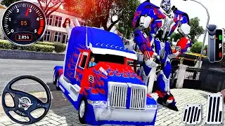 Cargo Truck Driving : NEW MOD Optimus Prime - Bus Simulator Indonesia #100 - Android GamePlay