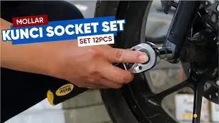 Review & Test MOLLAR SOC012 Kunci Shock Set 12 pcs Rachet 1/2