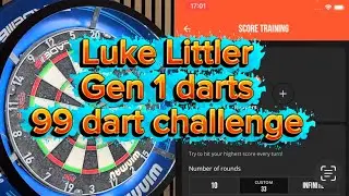 99 Dart Challenge - Luke Littler Gen 1 Darts