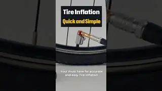 How to Inflate Your Bike Tire in Seconds?#AirChuck #inflation #tools  #mtb