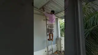 sliding door roof sheet work 9629833632