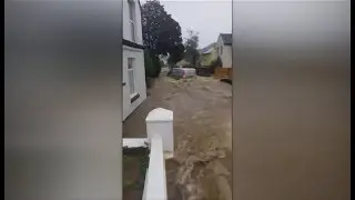 Weather Events 2019 - Flooding & warnings (Isle of Man/UK) - BBC - 1st October 2019