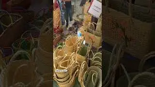 Manipur Stall selling handicrafts at Surajkund Mela #surajkundmela #handicraft #tradefair