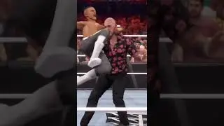 WWE 2K23 Deep Six on a Ladder #shorts #wwe2k23