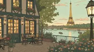 Coffee shop at dusk ☕🎧 Lofi Hip Hop - Beats to relax/study/work
