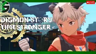 Jogando Digimon Story Time Stranger - PC Steam