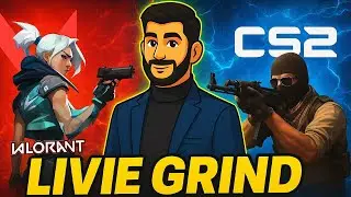 🔥 Valorant & CS2 LIVE Grind &ndash; Ranked Clutch Moments + INSANE Aim Duels!