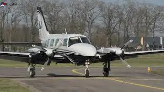 Aerial surveys planes PH-PNX and PH-SVX at Teuge Airport, EHTE