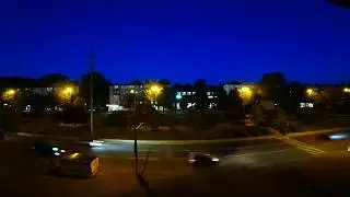 HD Time Lapse Sony fdr x3000 Sunset: Закат в Днепре