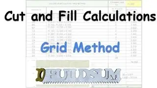 Cut and Fill Calculations