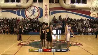 Bishop O'Dowd vs San Leandro High School Boys Basketball LIVE upload  1/26/18