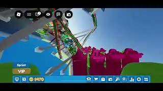 Universal Studios Roblox Gamma Meltdown Coaster Christmas 2025 🎄🎢