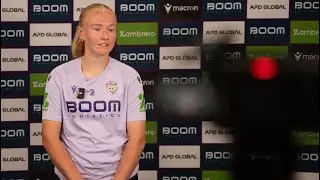 Mischa has the Mariners on her mind...
