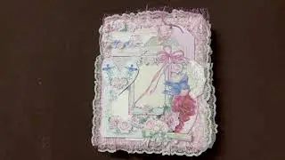 Eleanor's Diary Rolled Up Mini Shabby Chic Journal