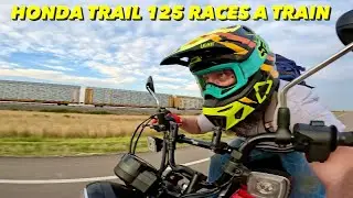 Honda Trail 125 Top Speed Test