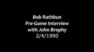 John Brophy Interview -- 2/4/1990