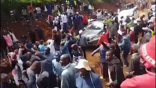 DRAMA IN GITHUNGURI AS PAID GOONS ATTACKS WAMUCHOMBA