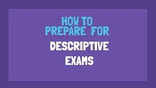 How to prepare for Descriptive Exams ? | SSC | Railways | Banks | Supreme Court JCA