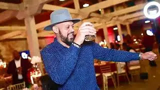 LIT ATLANTA WEDDING RECEPTION FALCONS BRAVES WAFFLE HOUSE THEMED | ShotByMK.com LIVE BAND