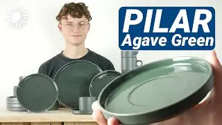 Blomus Pilar Geschirrset in Agave Green! - Kombiservice f&uuml;r 6 Personen | Hertie