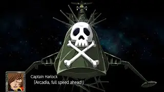 SRW T (4K) : Arcadia All Attacks / Captain Harlock