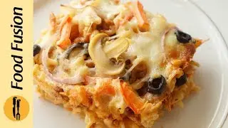 Pizza Pasta Recipe by Food Fusion