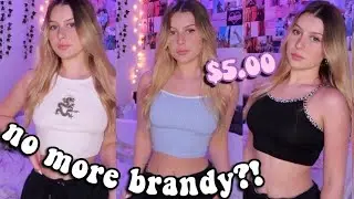 TESTING CHEAP DUPES FOR RARE BRANDY MELVILLE (try-on haul) my honest review