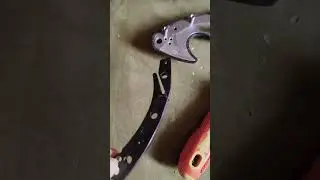 Ремонт бэкспейсера Cold steel Spartan #diy #ремонт #coldsteelknives #spartan