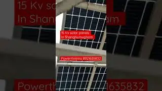 High rises structure  for waaree solar panels😍&hellip;. New Installation call 8921635832