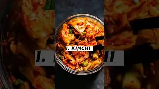 TOP-10 MOST POPULAR KOREAN FOODS WITH THEIR NAMES 🥶🇰🇷 #short #food