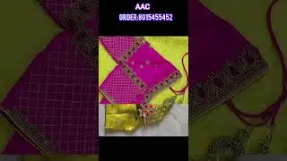 Aari blouse design with price..💐order:8015455452#shortsfeed#aariwork#aariembroidery#aari#trending
