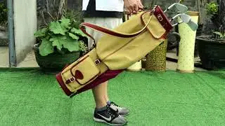 Tourbon Golf Club Carry Case Travel Golfer Bag