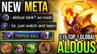 UNKILLABLE ALDOUS! ALDOUS BEST BUILD 2020 | Top 1 Global Aldous - Mobile Legends