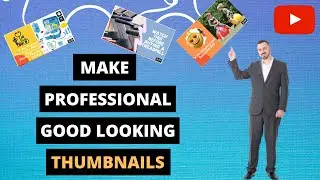 How to make thumbnails for youtube videos in 2021 | How to use canva for youtube thumbnails