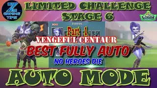 Vengeful Centaur Limited Challenge Stage 6 | Tarkus' Past Stage 6 - Part 1 (2 Best Auto Teams)