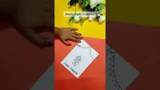 Durga Puja Craft || How to Make Card for Navratri|| Easy Card for Durga Puja ||