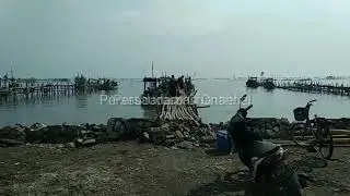 Mancing Ikan Baronang di Bagan Villa 4 Dekat Pulau Laki Tanjung Kait Kabupaten Tangerang Banten